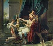 Jacques-Louis  David Sappho and Phaon oil on canvas